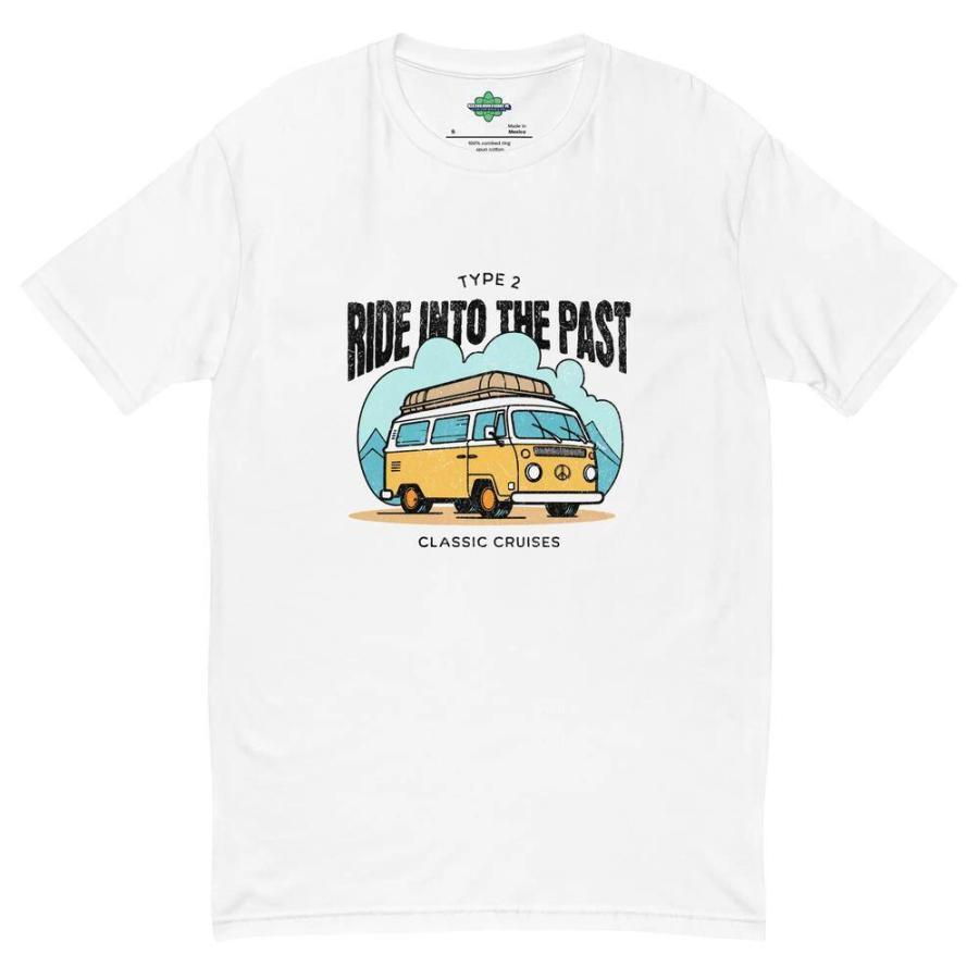 Hippi busz VW type2 fehér férfi póló