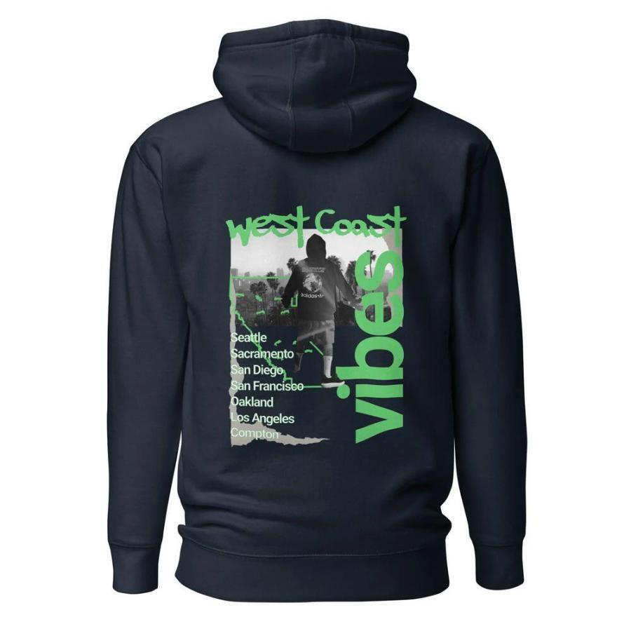 West Coast Hip-Hop kapucnis pulóver